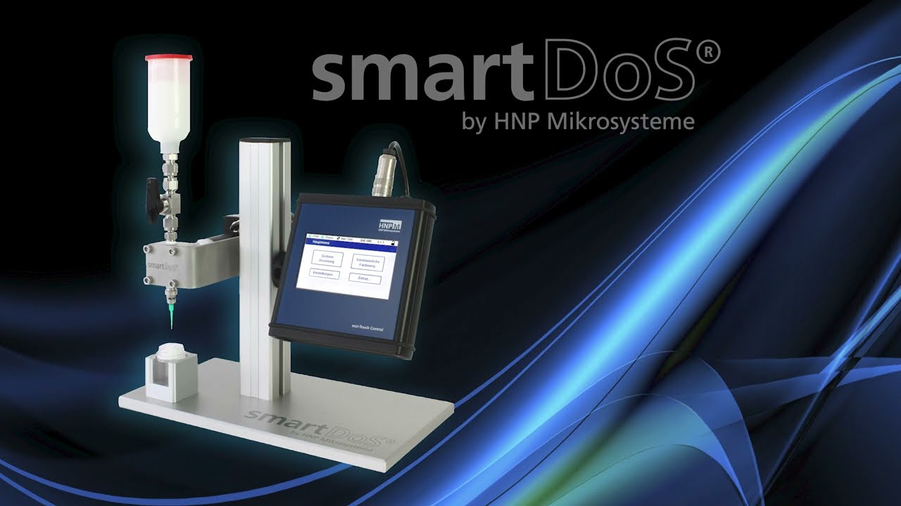 smartDoS® - Compact and efficiently dosed. Manually or automatically.