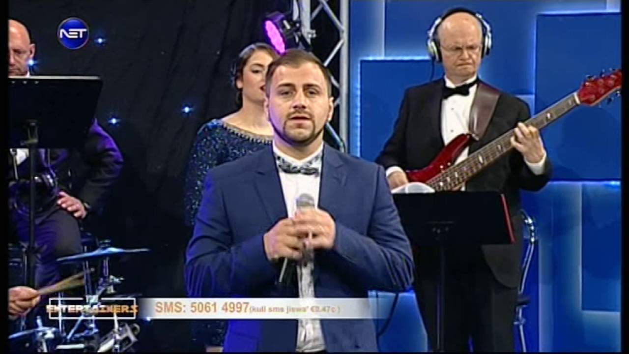 Derrick Schembri - Wonderful Tonight on The Entertainers