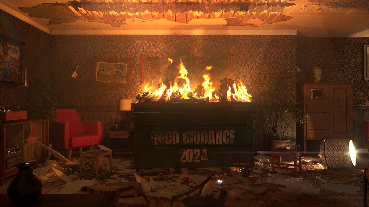 Farewell & Good Riddance to 2024 | My Dumpster Fire For 2024 | 8 Hours