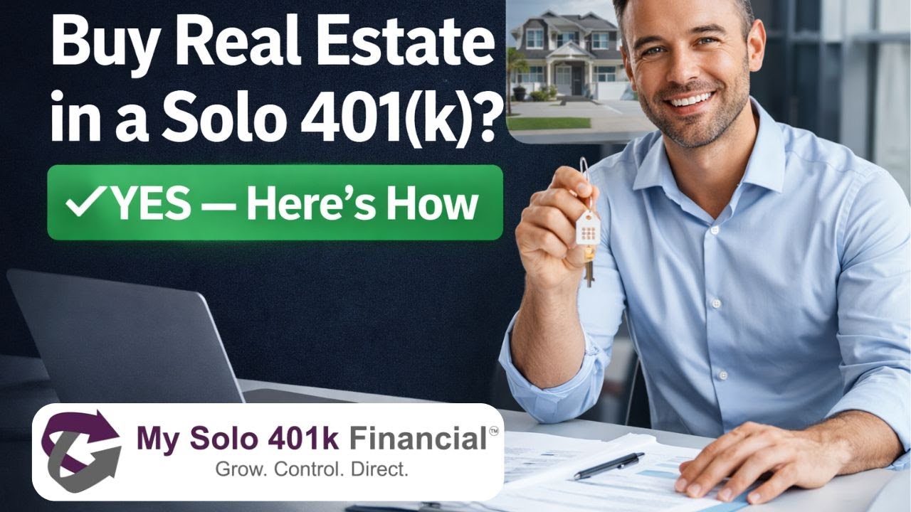 Can you Buy Real Estate in a Solo 401k? 📱