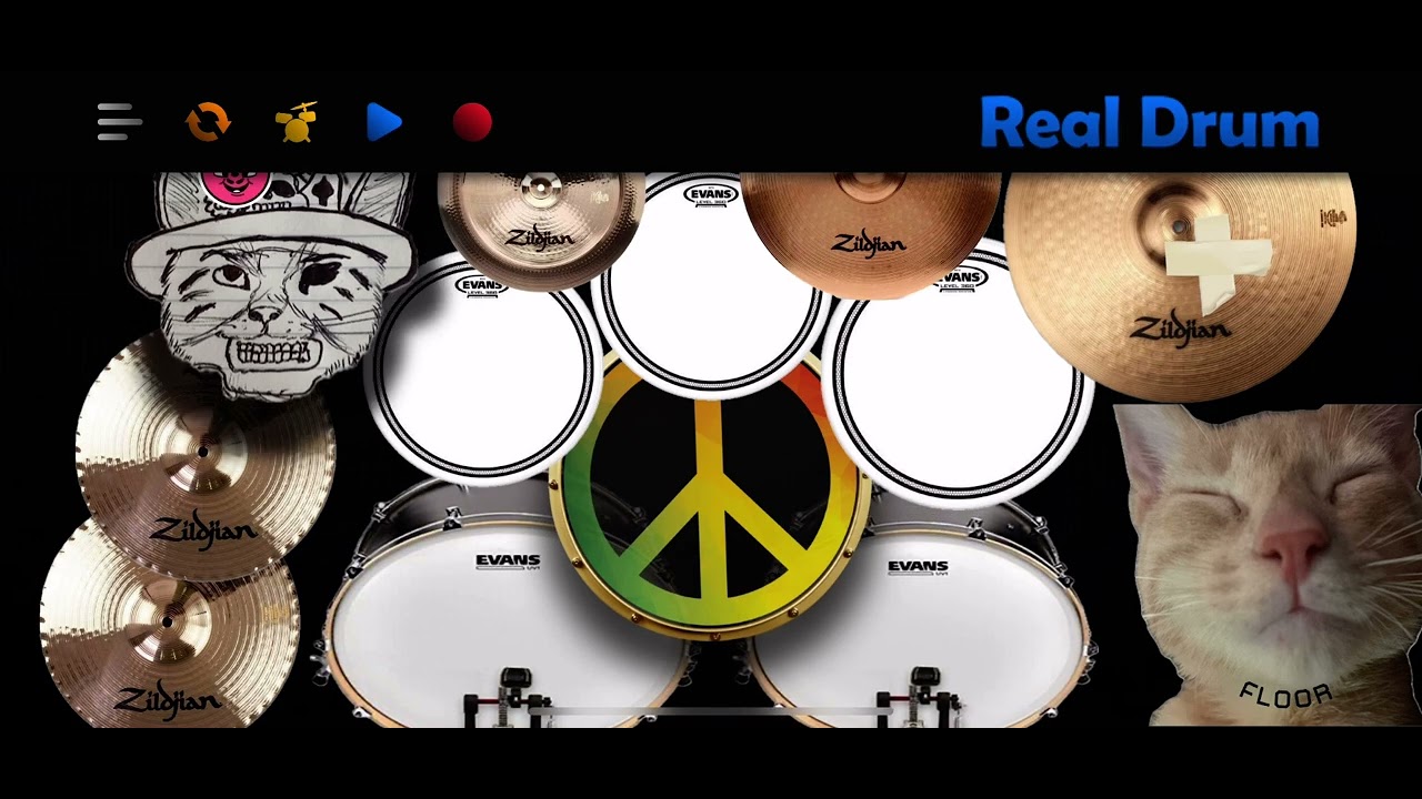 (sic) real drum. :)