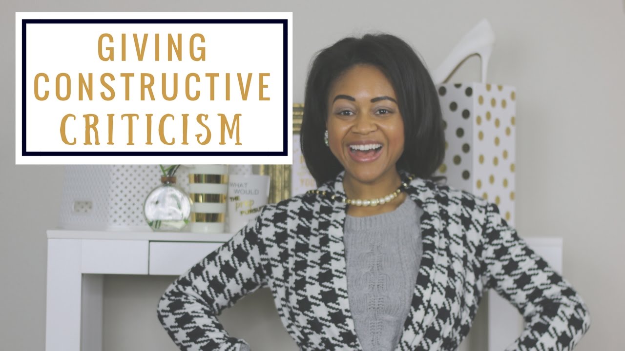 How To Gracefully Give Constructive Criticism | How To Be A Lady