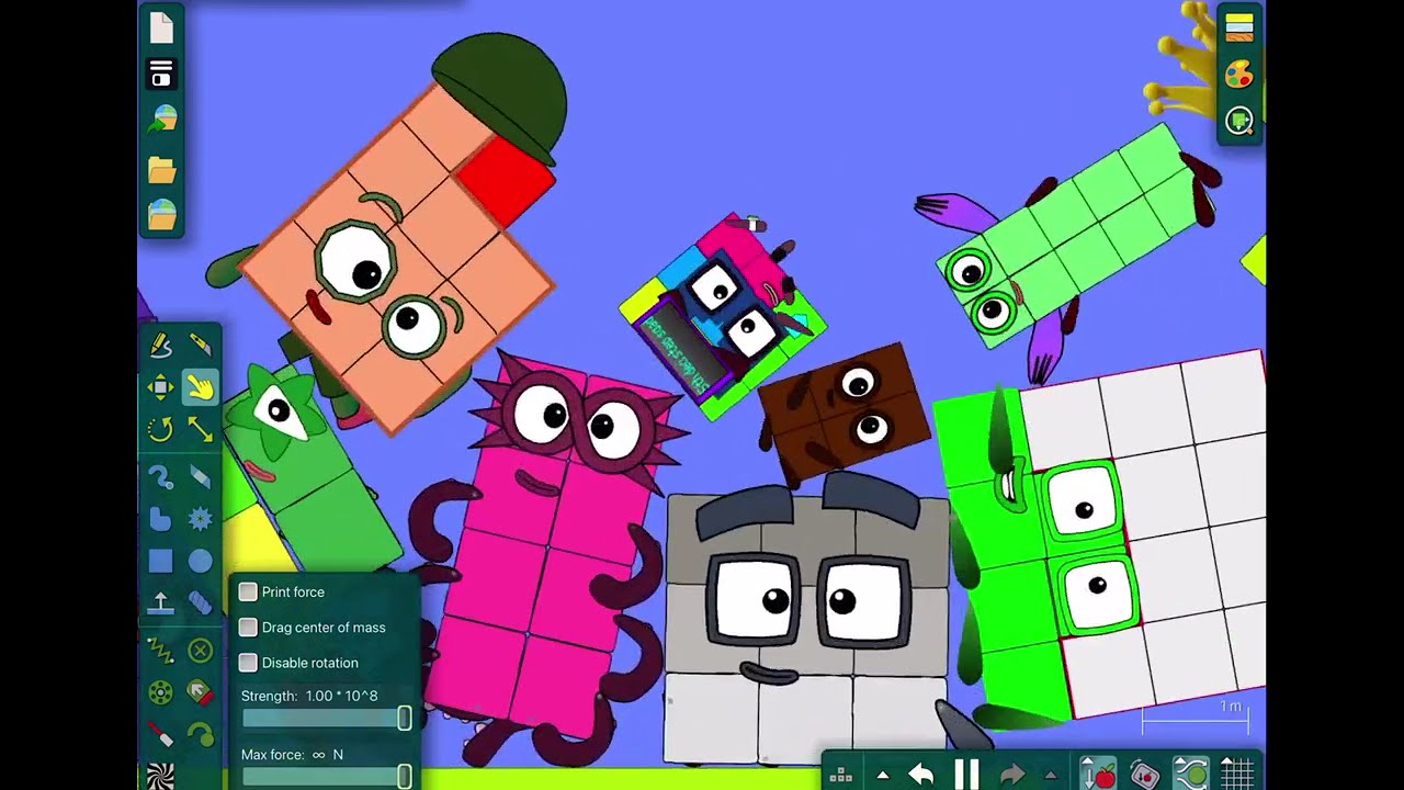 Numberblocks Floor is Lava part13