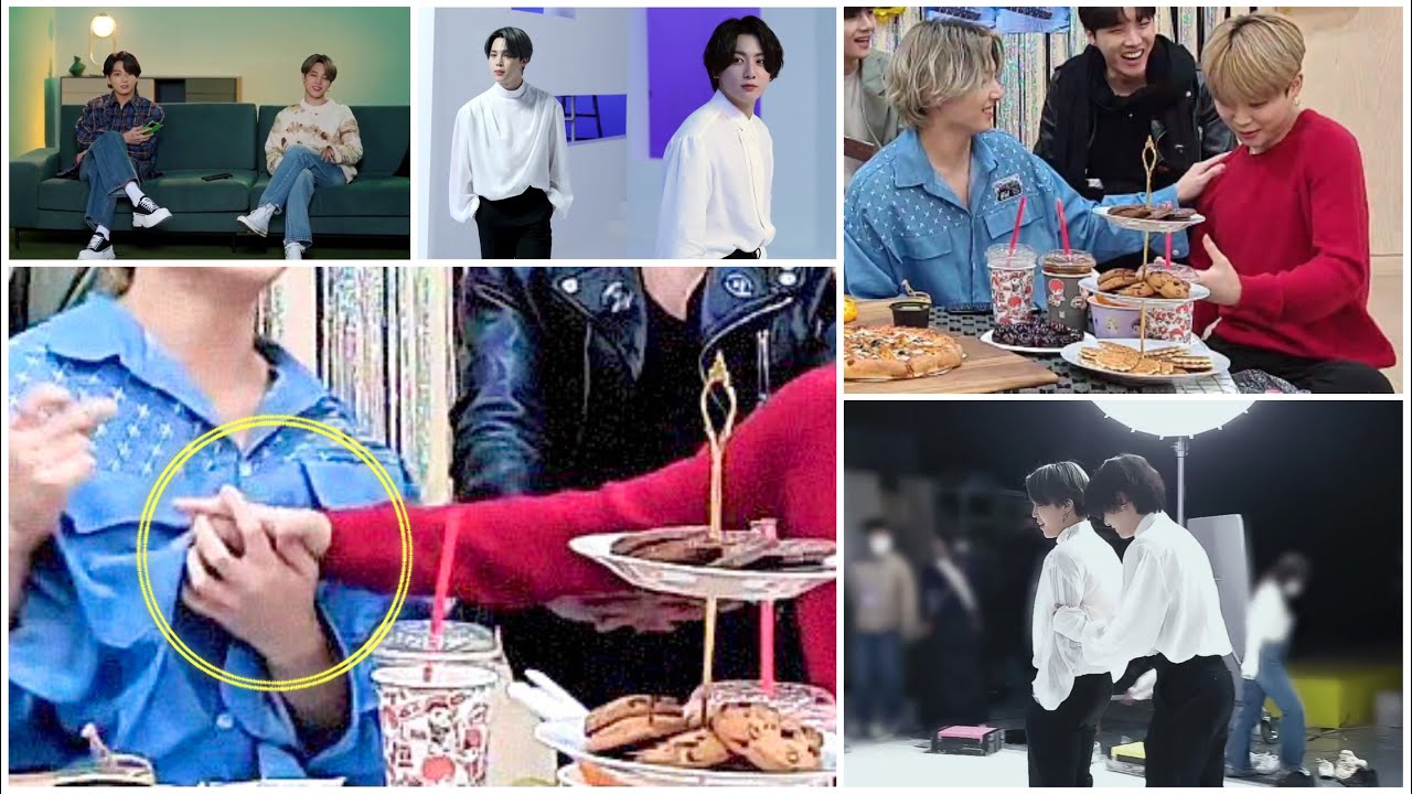 Jikook/Kookmin 210212-19 (Run BTS ep 129, Vlive, .....)