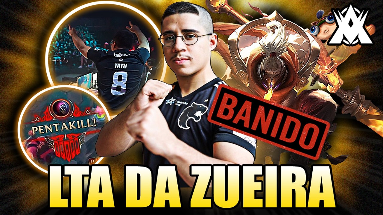O PENTAKILL QUE FEZ O TATU SER 
