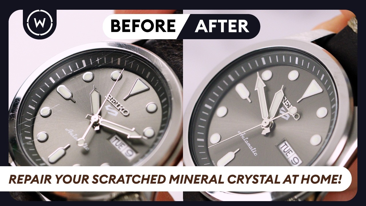 Fix a Scratched Watch Crystal: How to Polish Mineral Glass