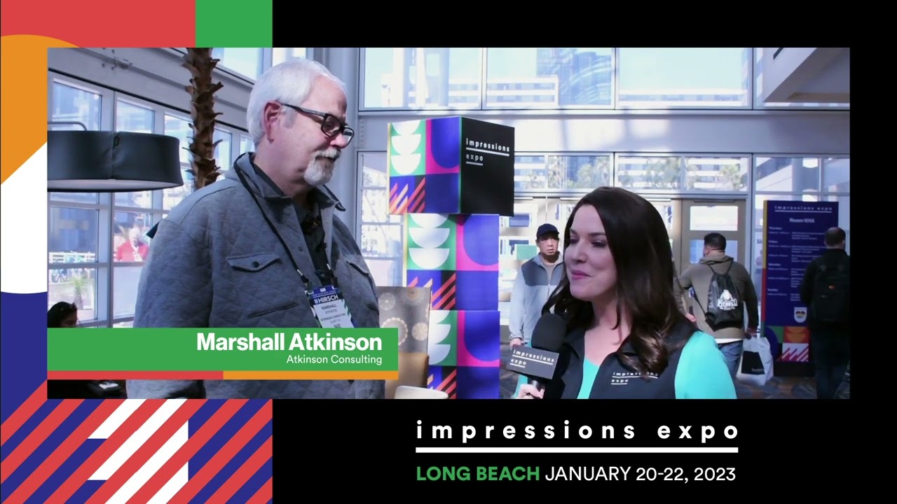Marshall Atkinson at Impressions Expo in Long Beach