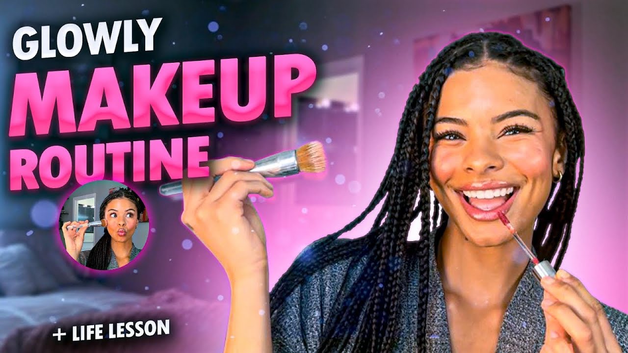 NATURAL GLOWY MAKEUP ROUTINE!!!