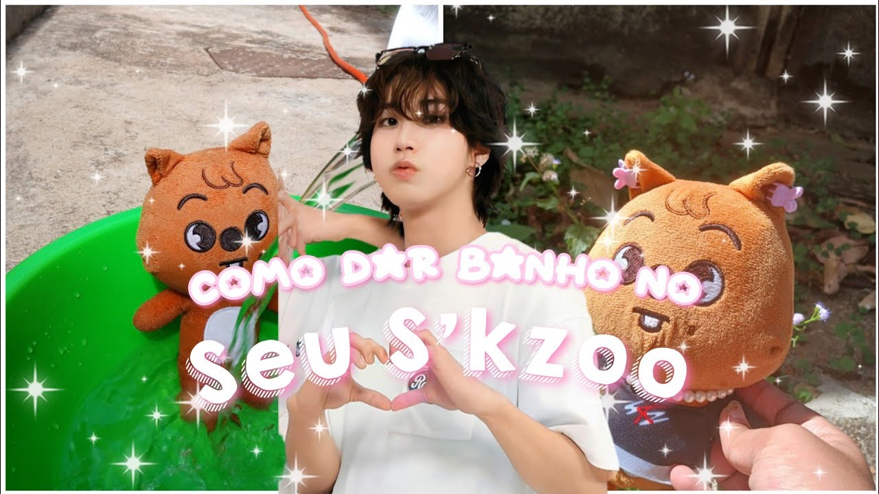PRIMEIRO VÍDEO!!!☆Como lavar seu skzoo!+Spa day do Quokka ib: