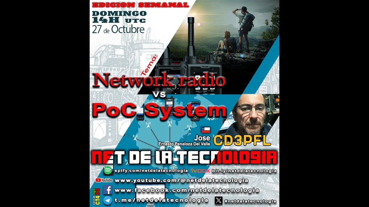 #466 Radio Network vs POC radio por CD3PFL Jose Ernesto