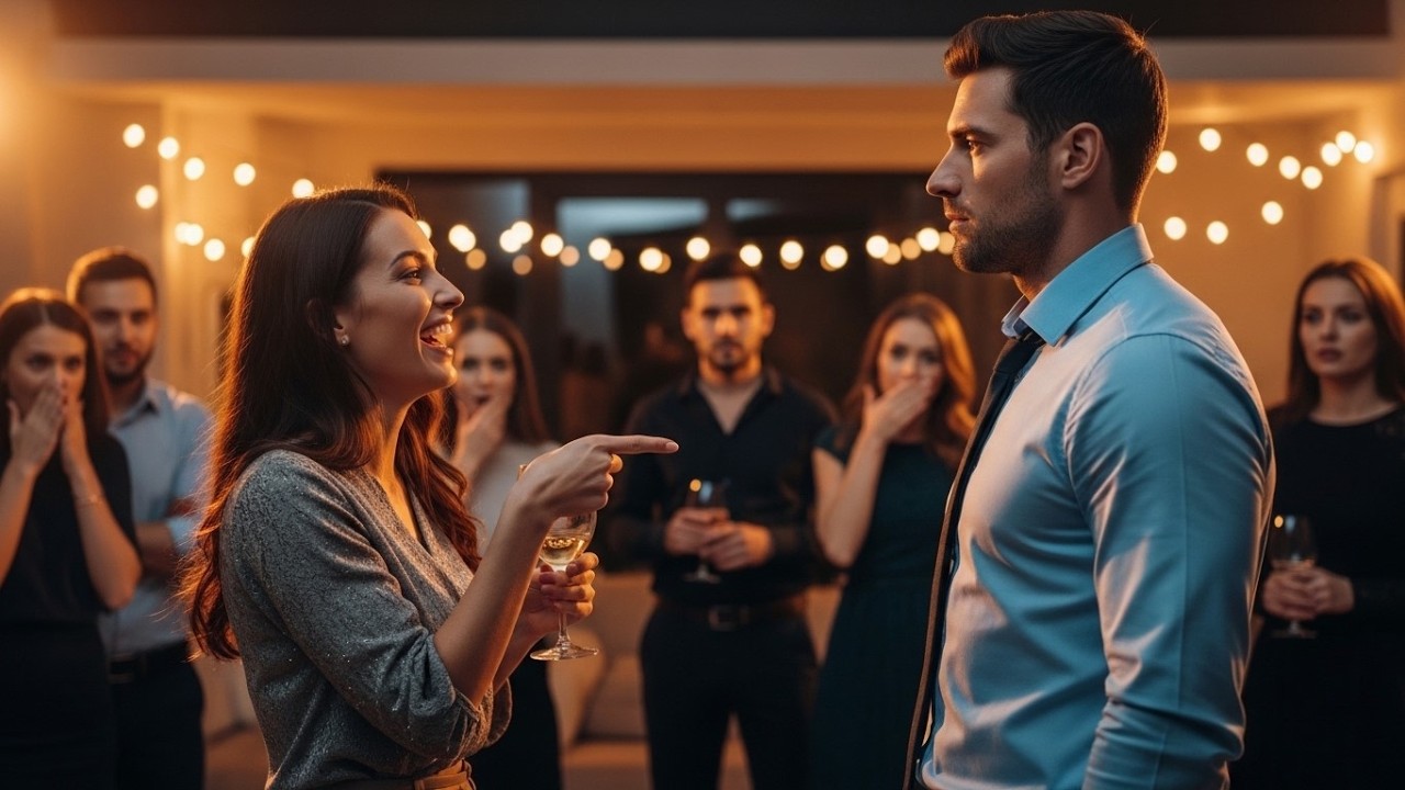 My Wife Joked in Front of Everyone My Cold Reply Left the Party in Silence