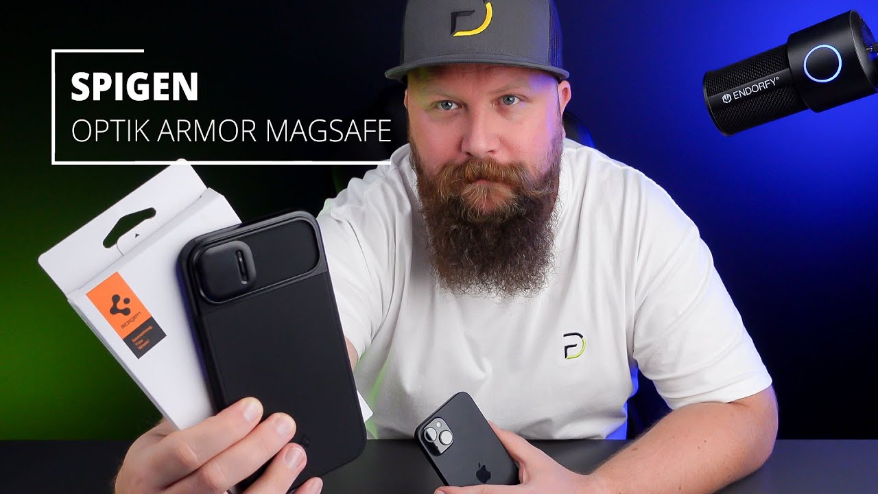 Mocne i Eleganckie Etui z Doskonałym Zabezpieczeniem Aparatu - Case Spigen Optik Armor MagSafe