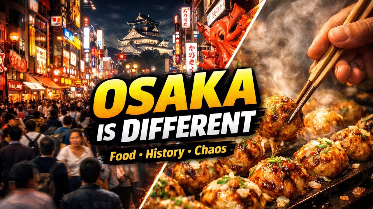 【Osaka】|Japan’s Food Capital, History & Street Life