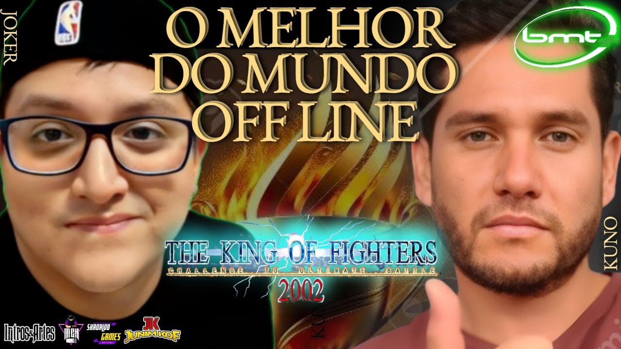 KUNO vs JOKER   KOF 2002 OFFLINE OS MELHORES DO MUNDO !!! FT25