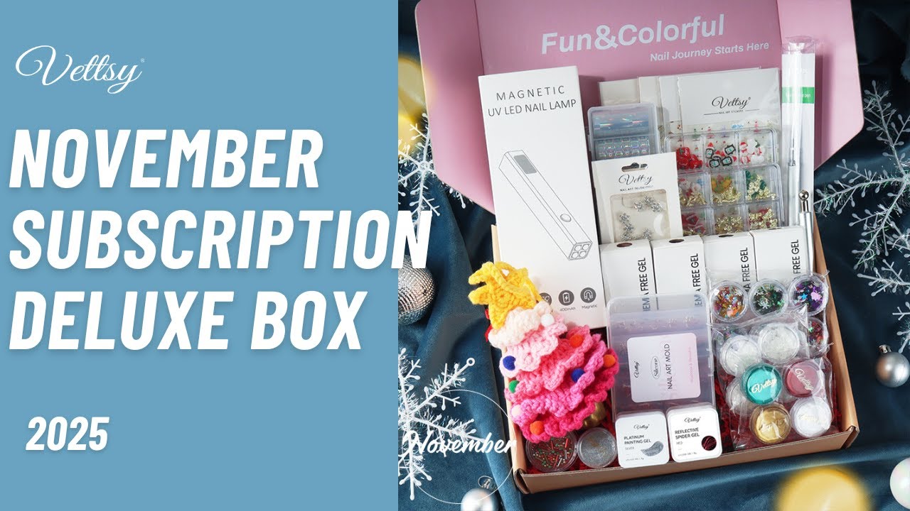 Vettsy Monthly Subscription Box-November Unboxing And Tutorial