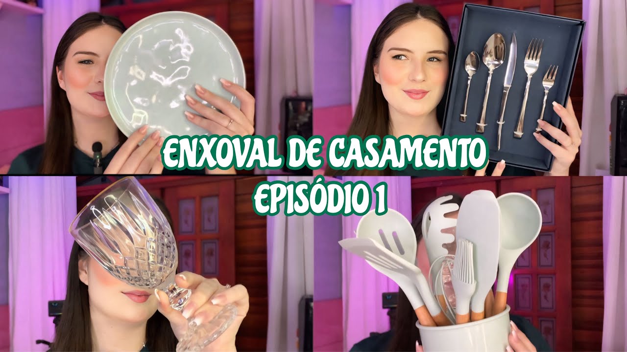 MEU ENXOVAL DE CASA NOVA - EP1 | PRIVALIA, AMAZON E SHOPEE