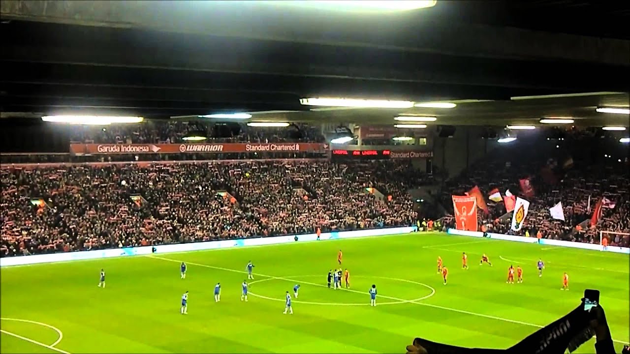 YOU'LL NEVER WALK ALONE VS CHELSEA - 20/01/2015!