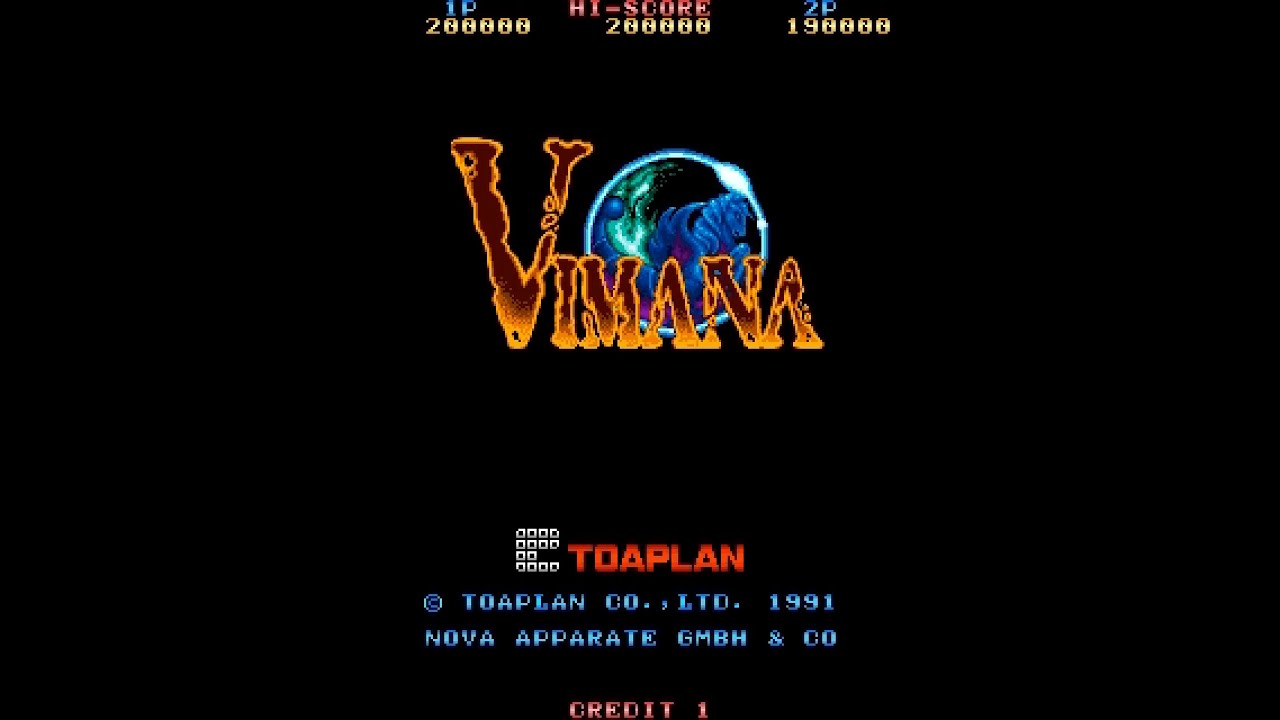 Arcade Longplay [1138] Vimana (EU)