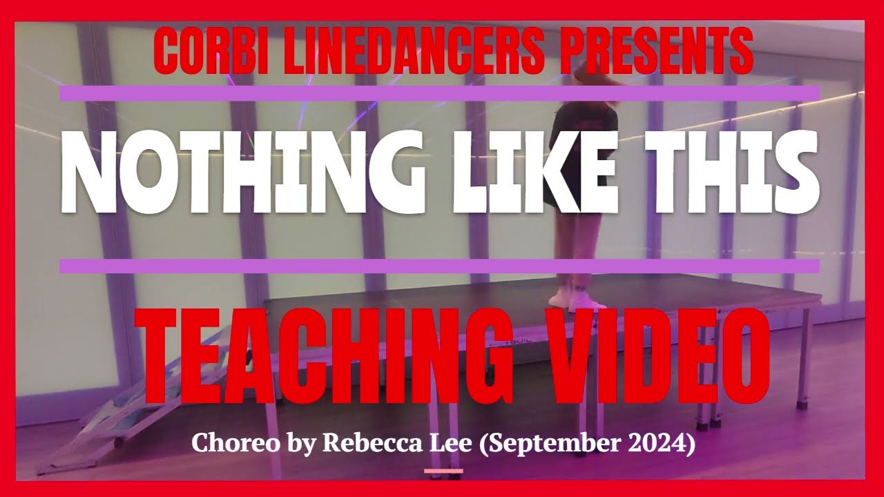 Nothing Like This LINE DANCE (Teaching Video)