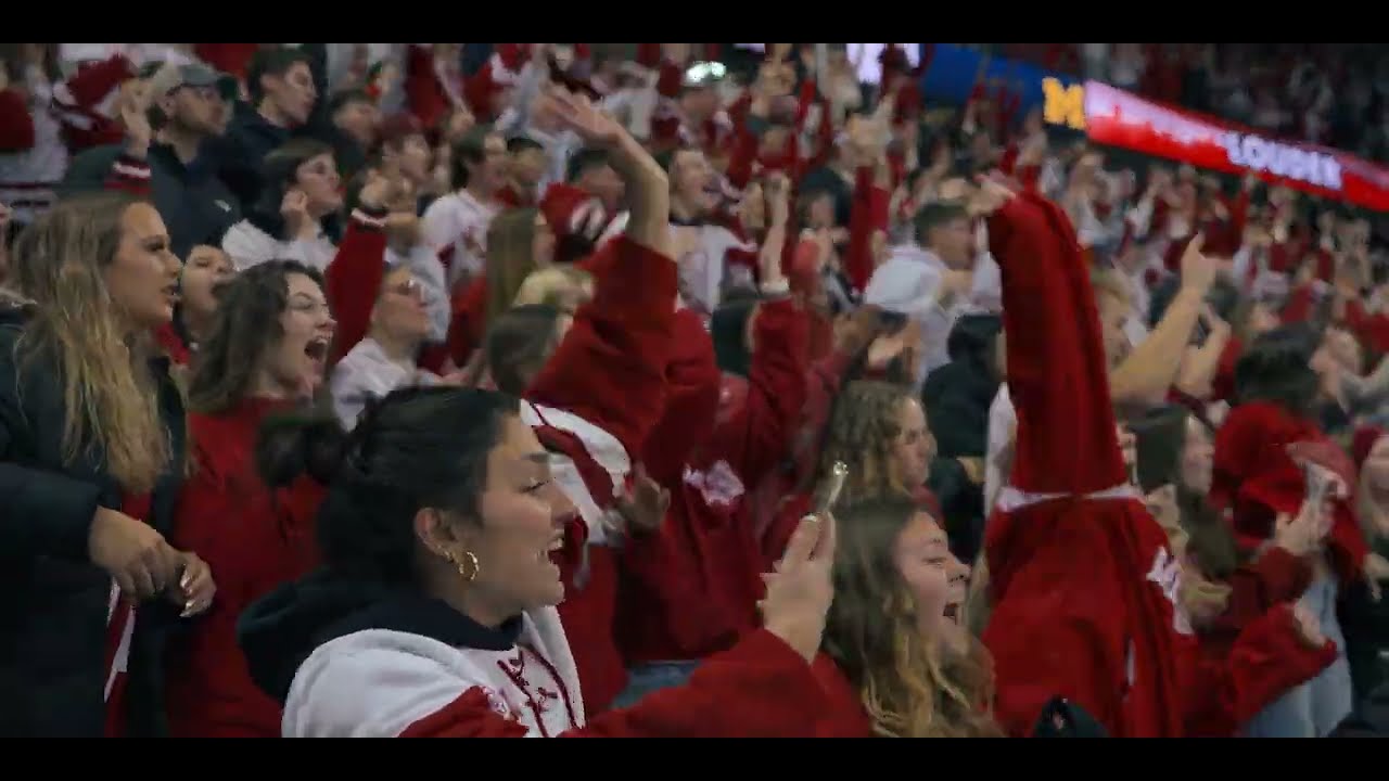 Badgers vs. Wolverines cinematic recap || Wisconsin men's hockey