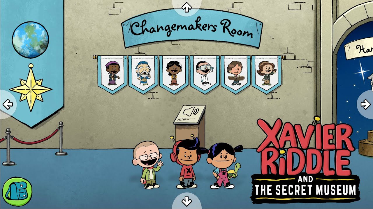 Xavier Riddle and The Secret Museum Changemakers Room | PBS Kids | Museum Maker