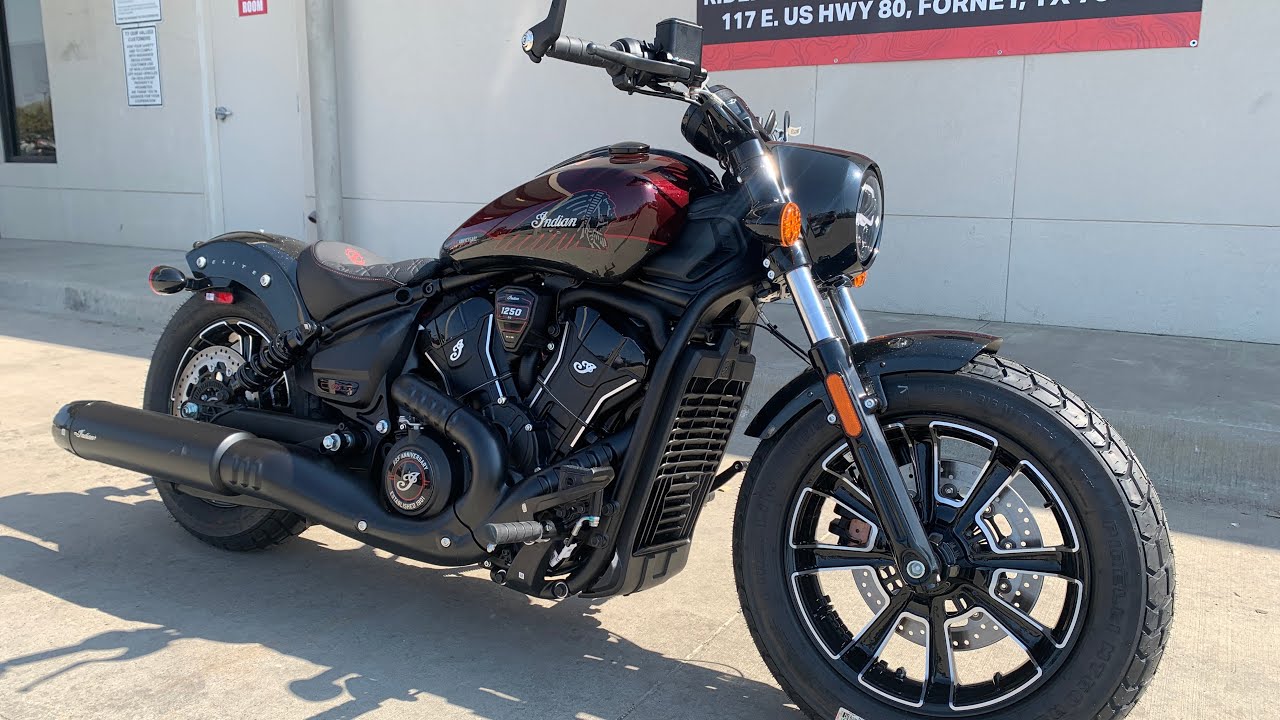 2026 Indian Scout Bobber 125th Anniversary Edition