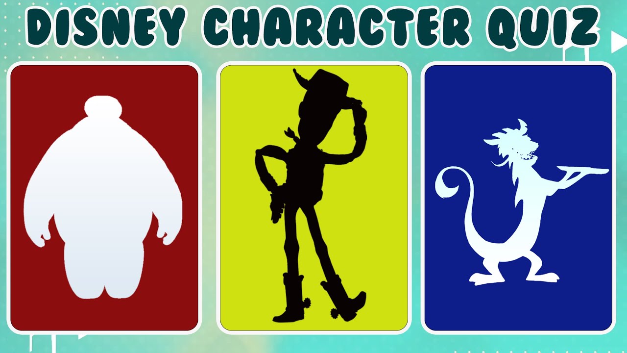 Disney Character Silhouette Quiz | EZ Quiz