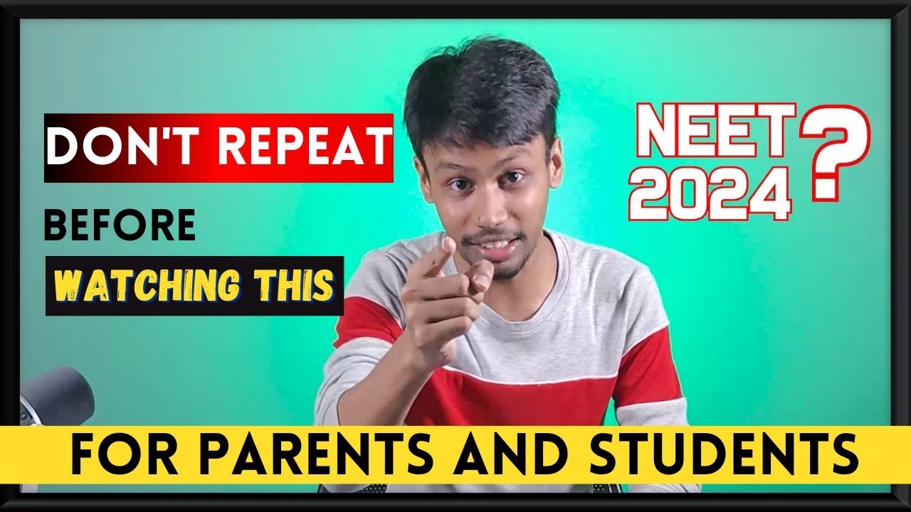 Repeat panalama venama? #neet2024 | My opinion and advice | #achieveinneet #MMC #mbbs