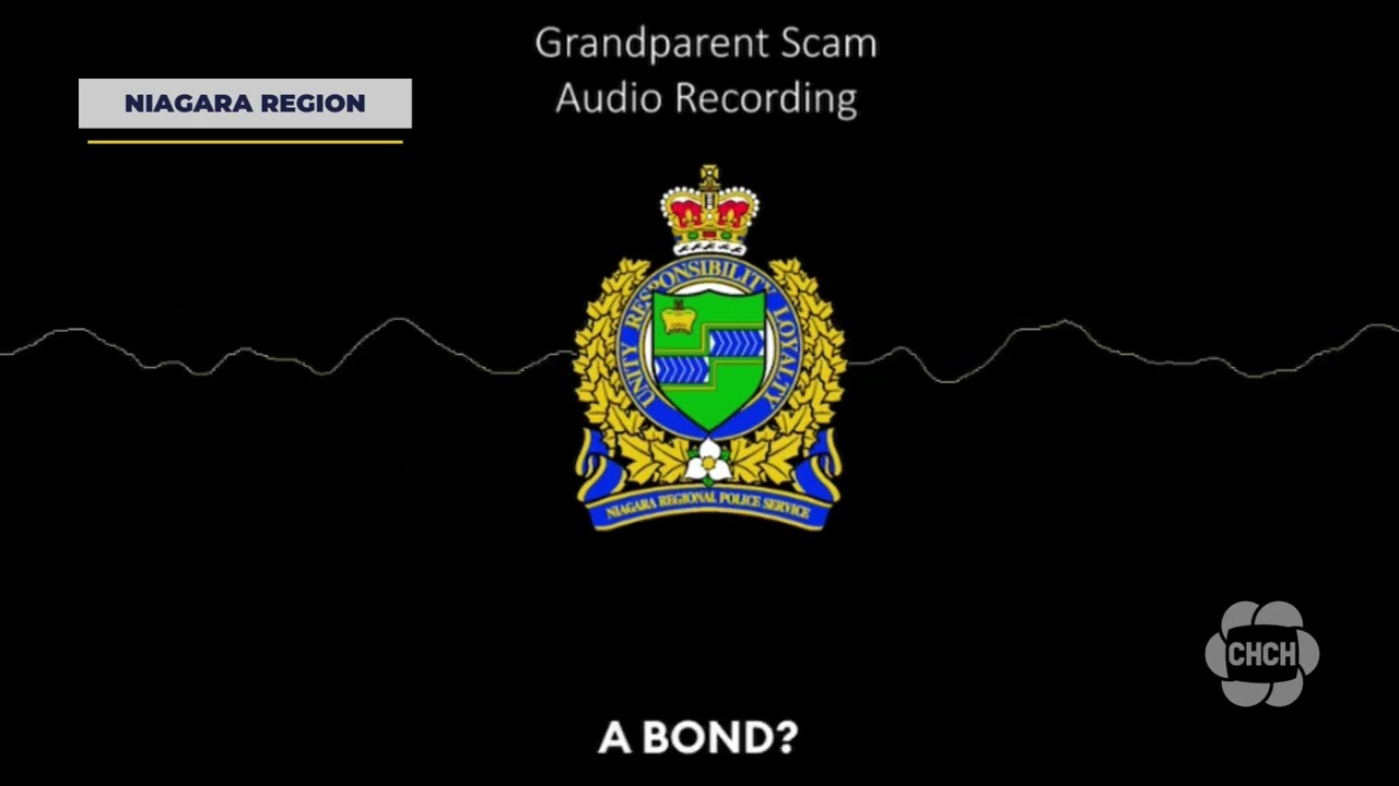 Niagara police share shocking audio recording of real grandparent scam