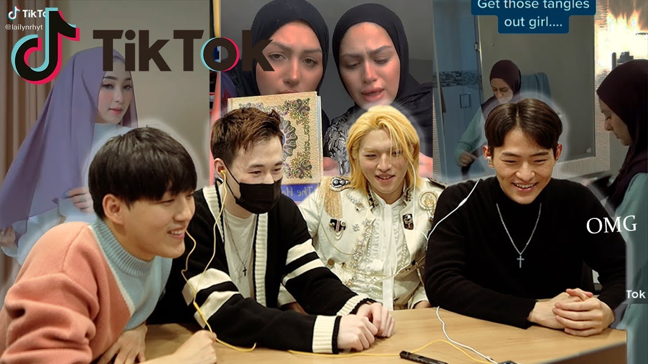 Реакция корейских парней на хиджаб в TikTok