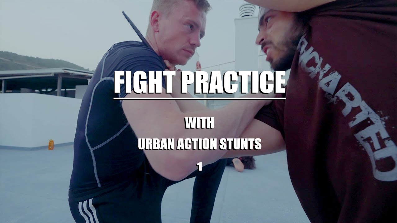 Fight Practice - With The Urban Action Stunt Team: -Tenerife (Action Design)