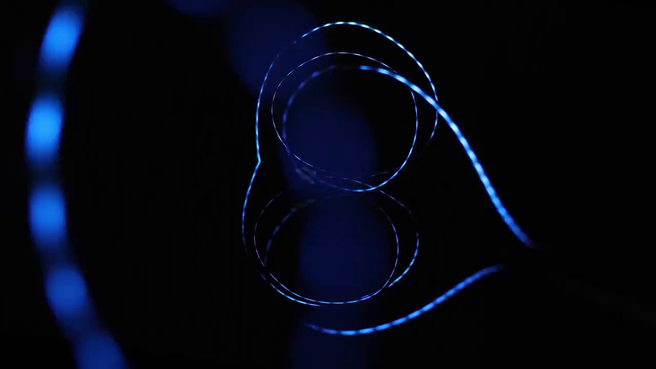 Baseus светодиодный светящийся Lighting кабель 2 4A для iPhone