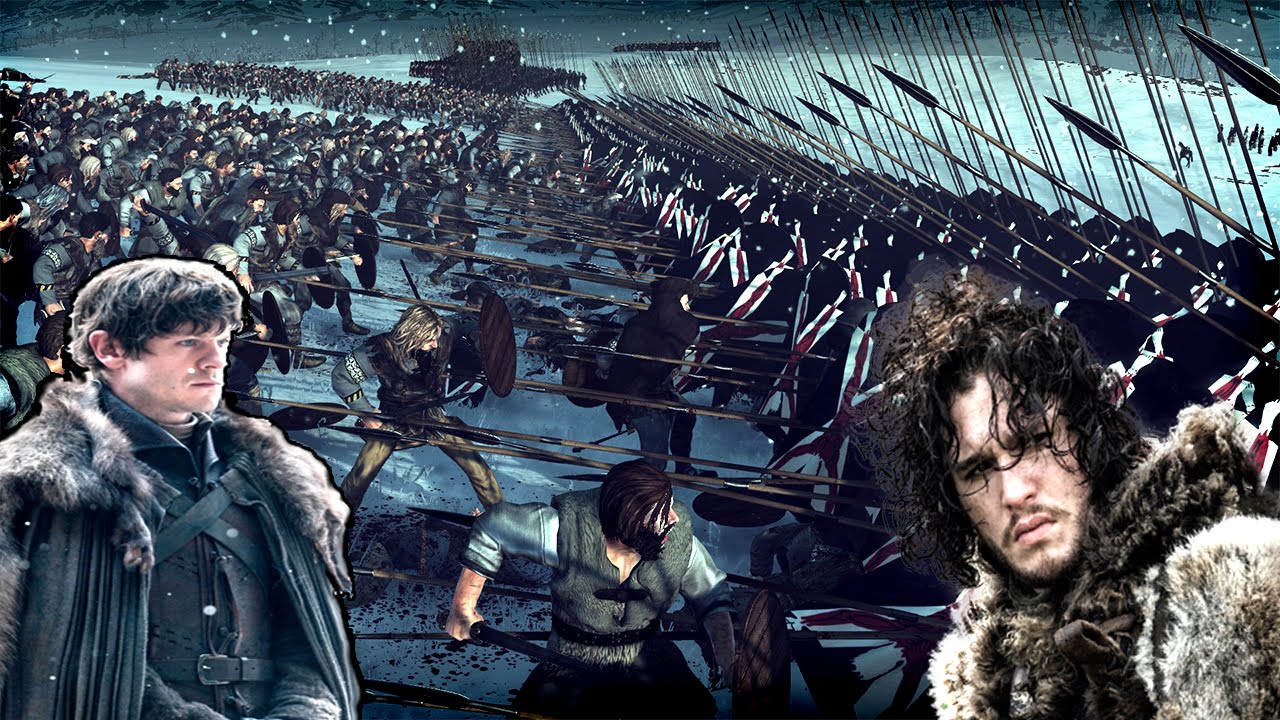 BATTLE OF THE BASTARDS - Game Of Thrones Total War Gameplay