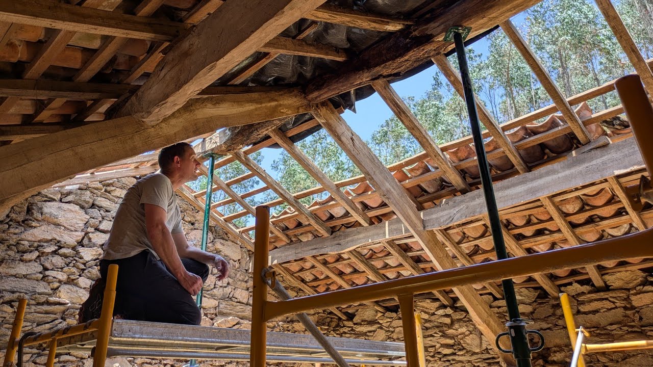 #68 - ROTTEN Luck | We Need to Replace the Roof of Our Outbuilding Before It Falls Down