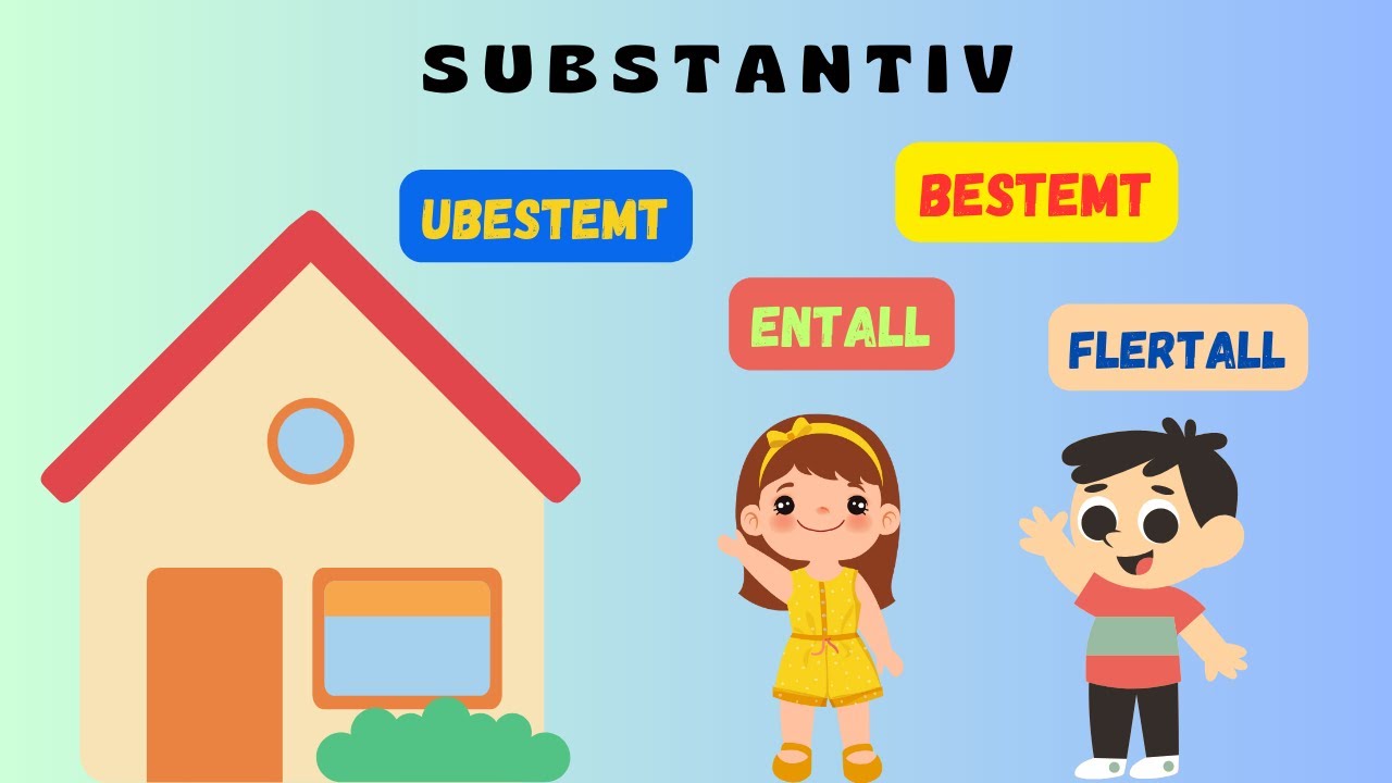 SUBSTANTIVOS: ENTALL / FLERTALL / UBESTEMT / BESTEMT