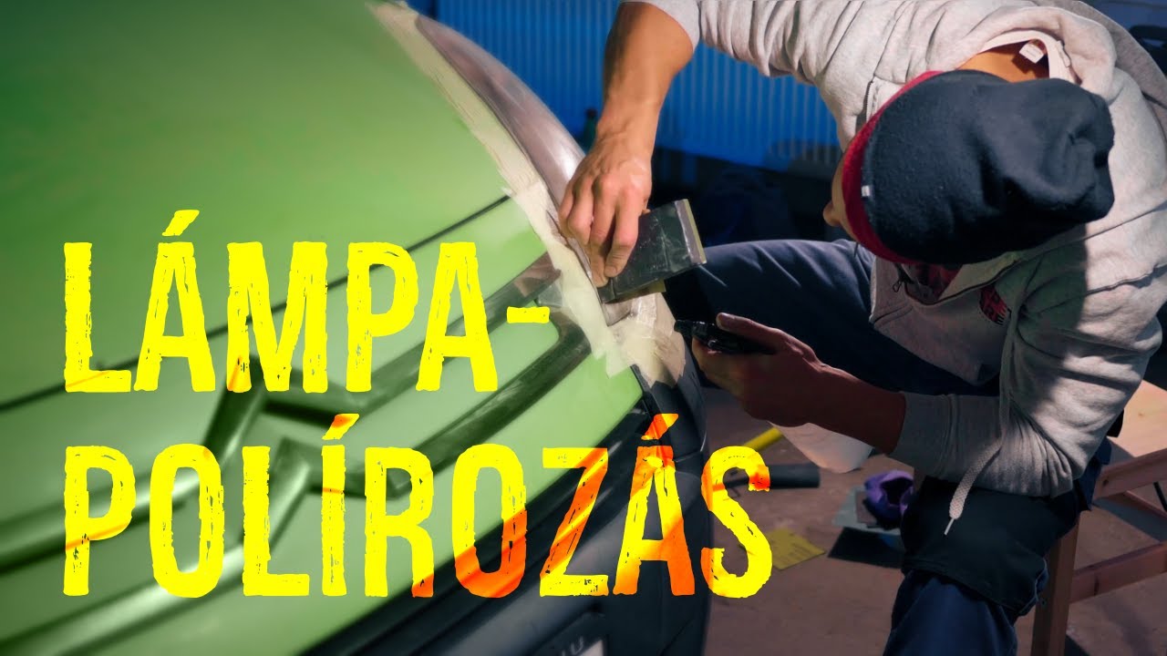 FÉNYSZÓRÓ POLÍROZÁS | Műanyag lámpabúra polírozása
