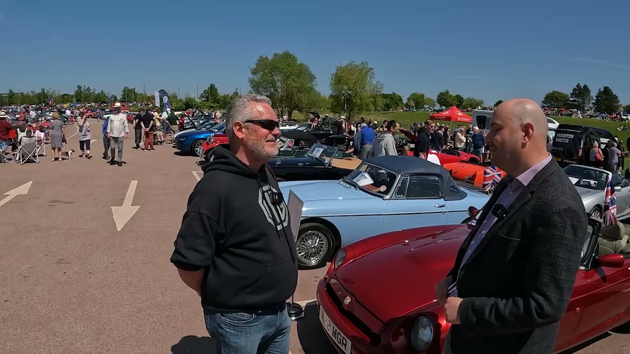 MG Centenary Celebrations - Peter James Insurance Pride of Ownership Entrant: MGR V8