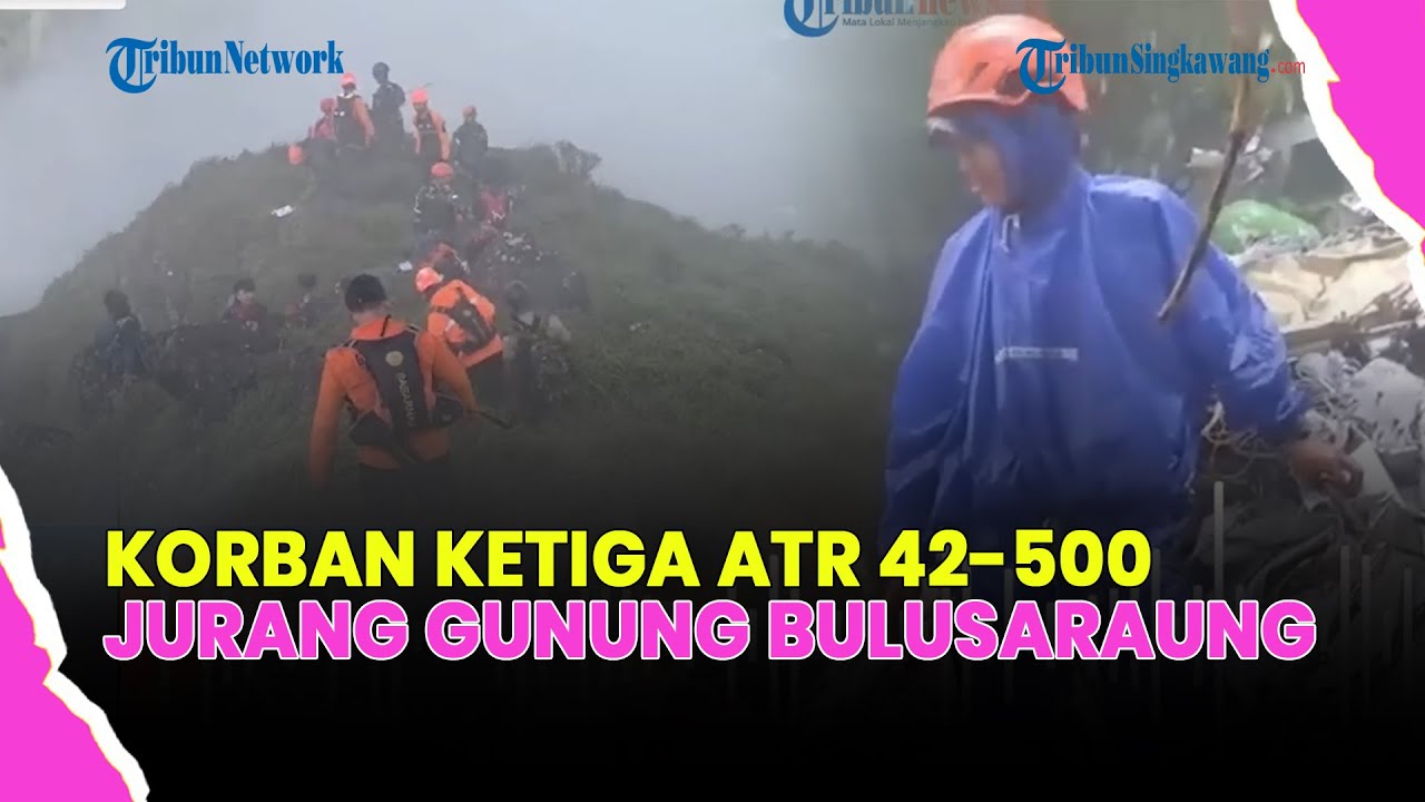 🔴BASARNAS: KONDISI KORBAN ATR SANGAT MENGENASKAN, IDENTITAS BELUM DIKETAHUI