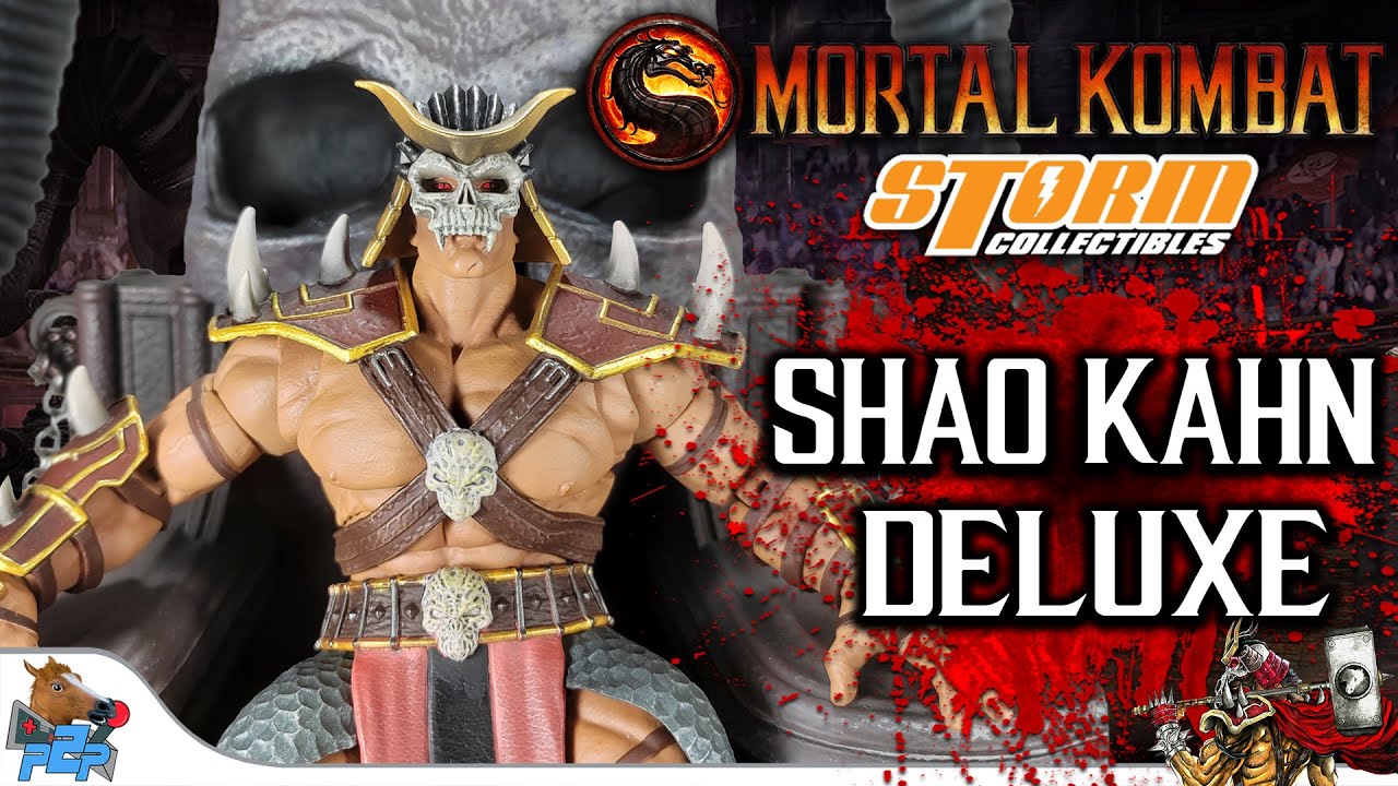 💀 Mortal Kombat 💀 SHAO KAHN DELUXE - Storm Collectibles Review -