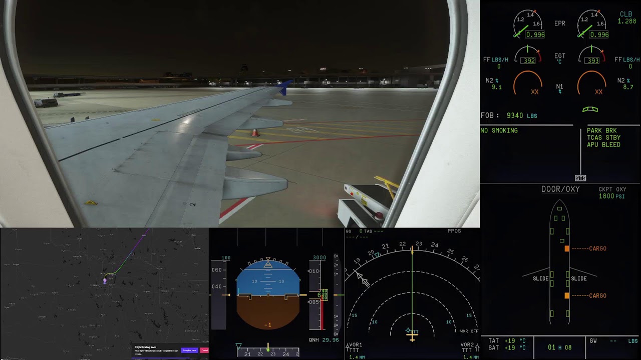 United Virtual A320 OPS | KORD-KDFW