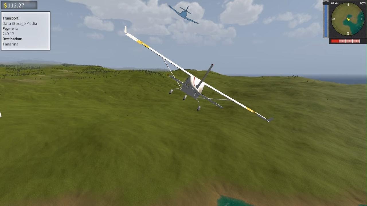 Playing the cheapest flight simulator!!!!!