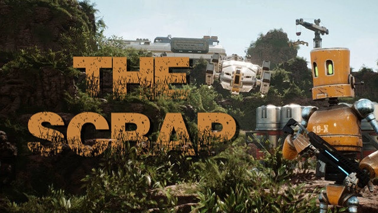 ПРИКОЛЬНЫЙ ШУТЕР ПРО РОБОТА ► The Scrap Полное прохождение