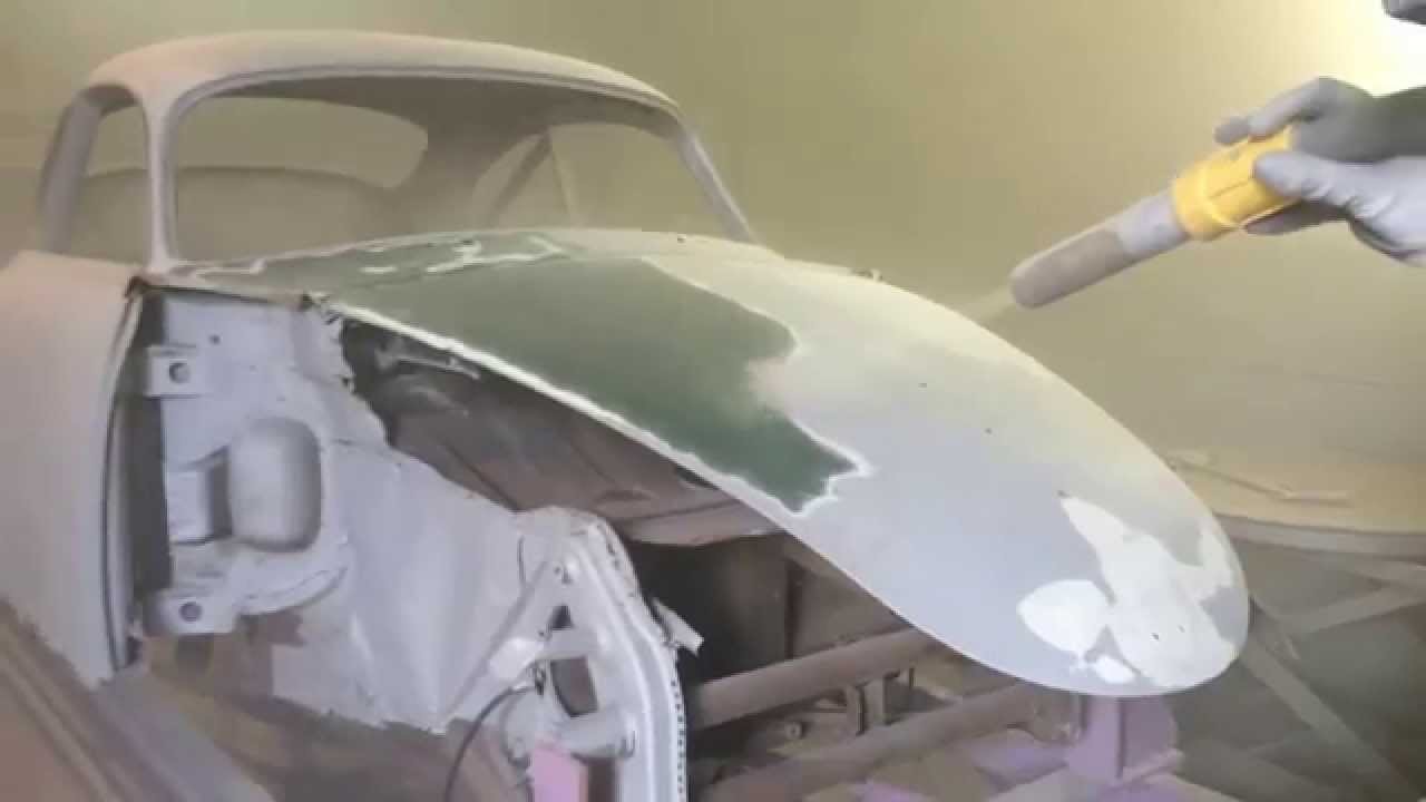 Porsche 356 Sandblasting & Priming