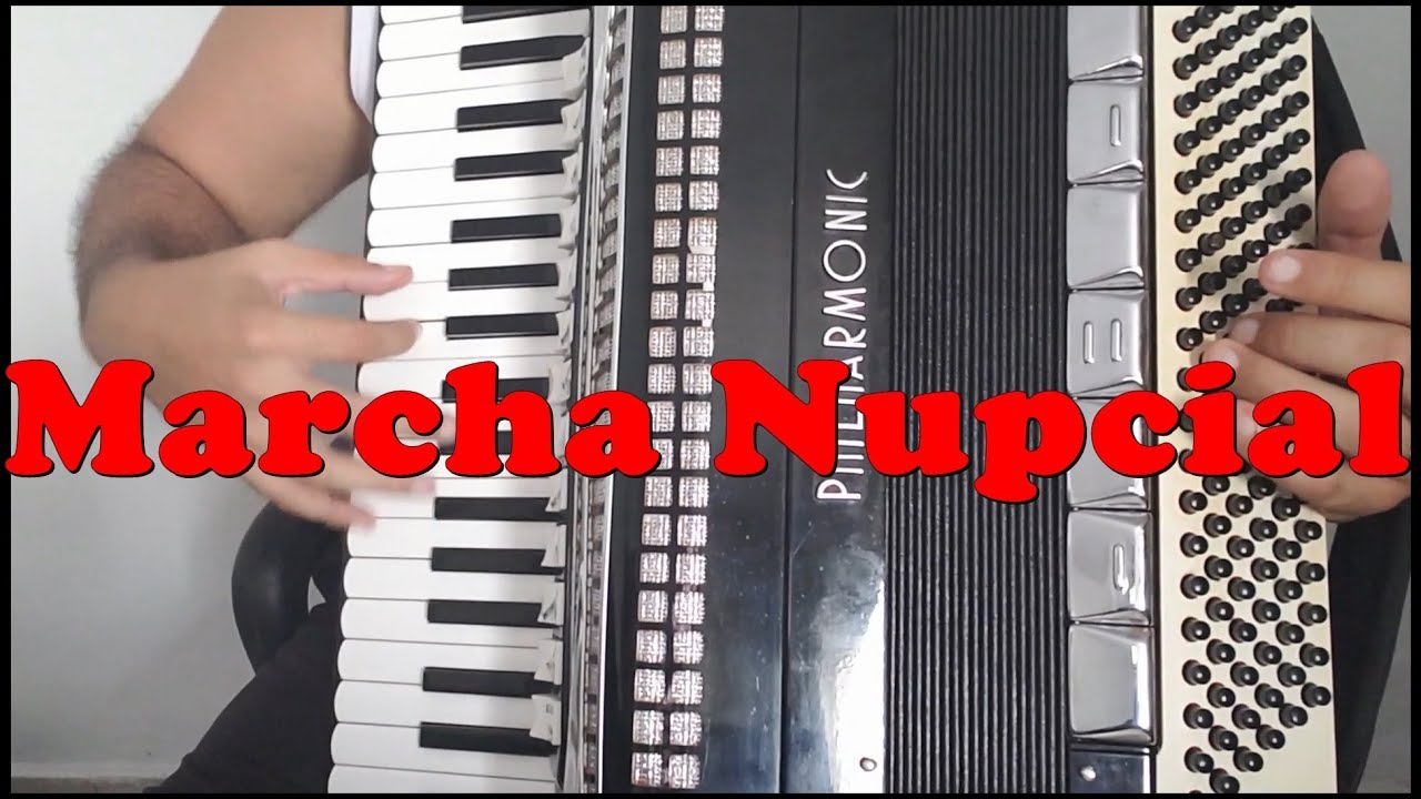 Vídeo Aula Acordeon - Marcha Nupcial  -  Pedrão Sanfoneiro
