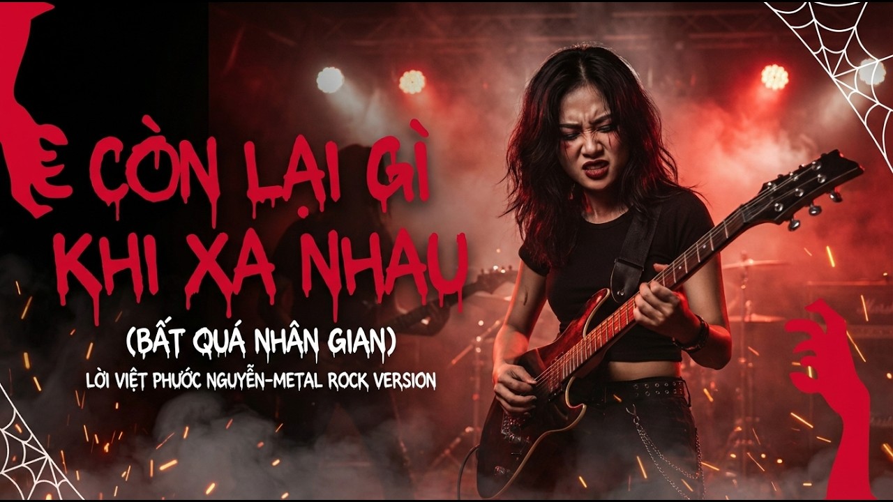 Còn Lại Gì Khi Xa Nhau (Bất Quá Nhân Gian) | Nhạc Hoa Lời Việt Phước Nguyễn | Metal Rock Version