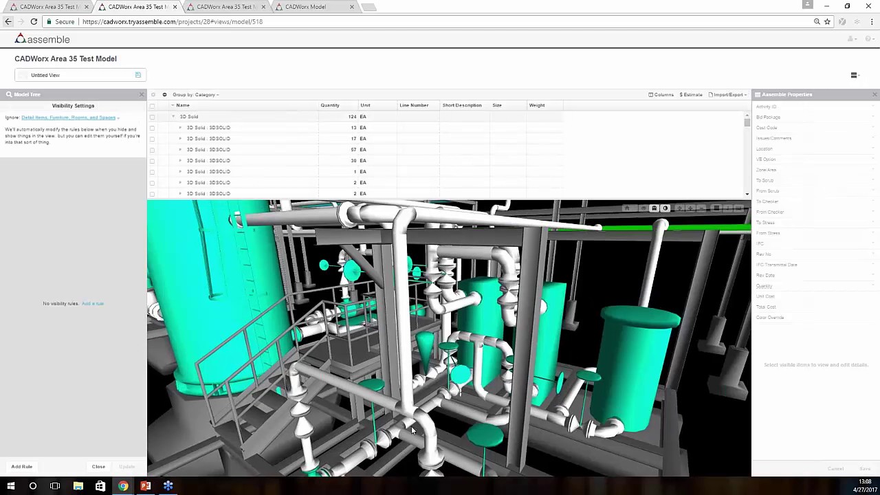 Assemble for Industrial Projects &ndash; CADWorx Support in Assemble