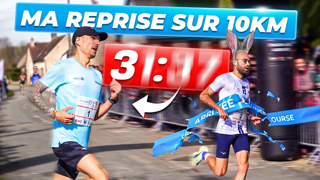 Une reprise positive sur 10 km&hellip; mon pacer gagne la course !