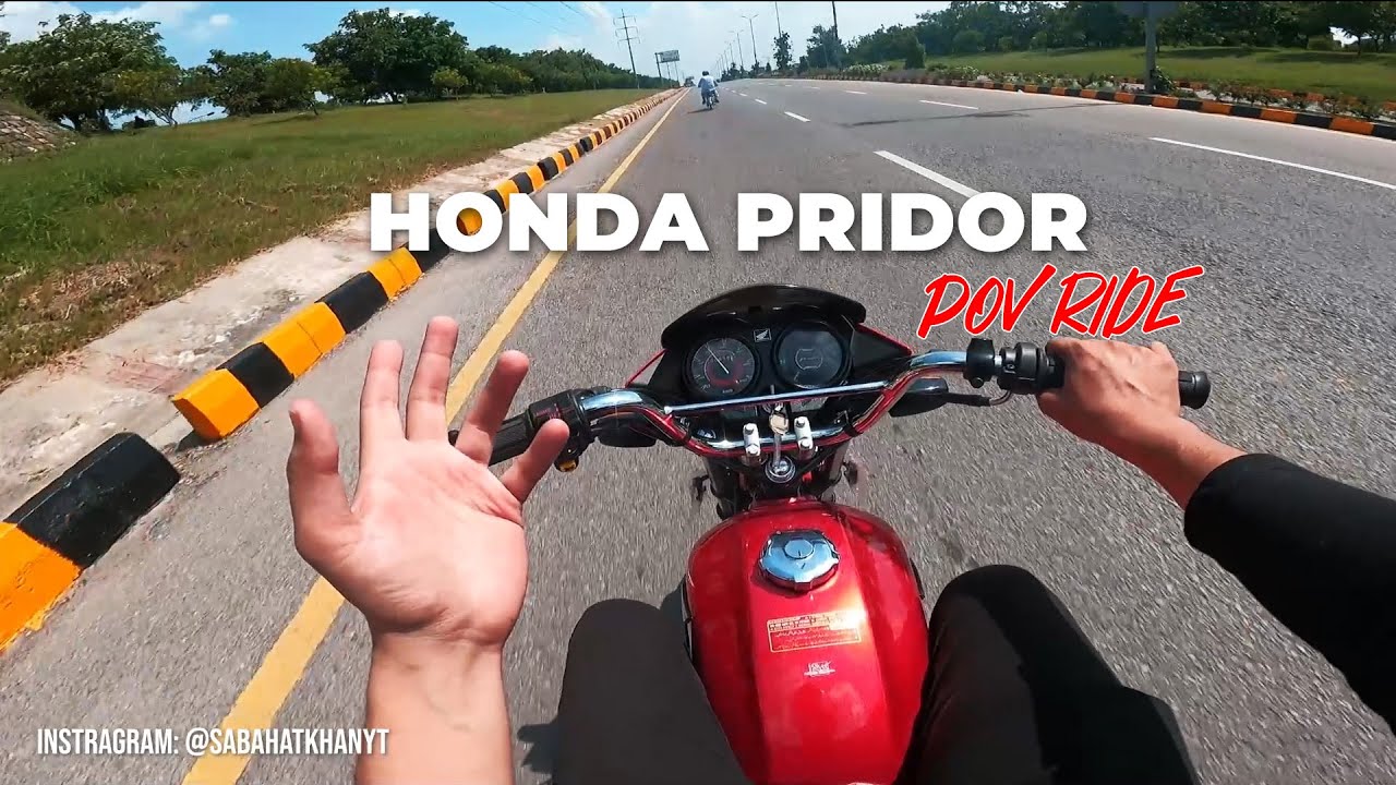 Honda Pridor 2022 POV Ride | First Thoughts | Speed Test | 100cc Bike
