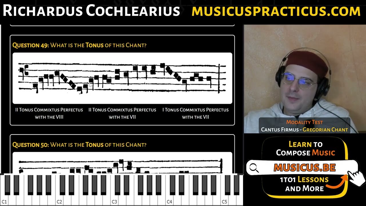 &iquest;Qu&eacute; tono es este? Cantus Firmus - &iexcl;Modalidad de Canto Gregoriano! No. 49