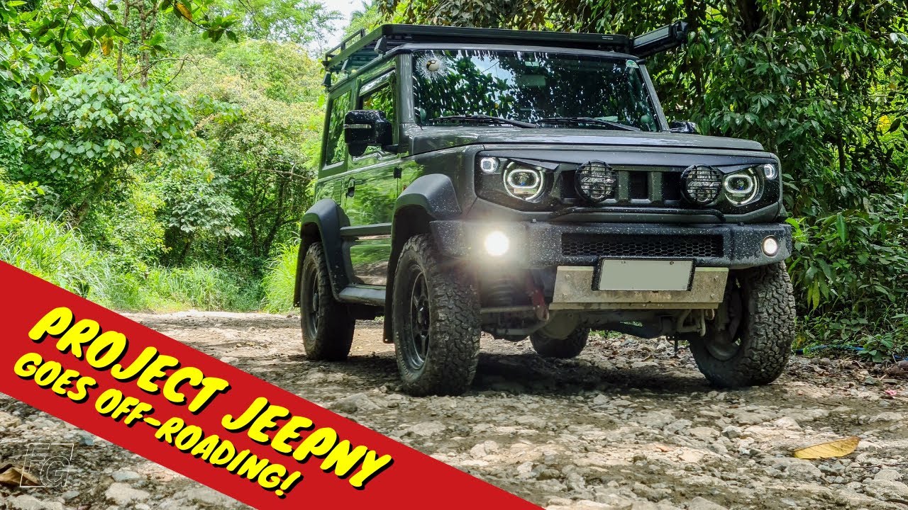NOT A MALL CRAWLER ANYMORE! My dad and I's first time off-roading with Project JEEPNY!